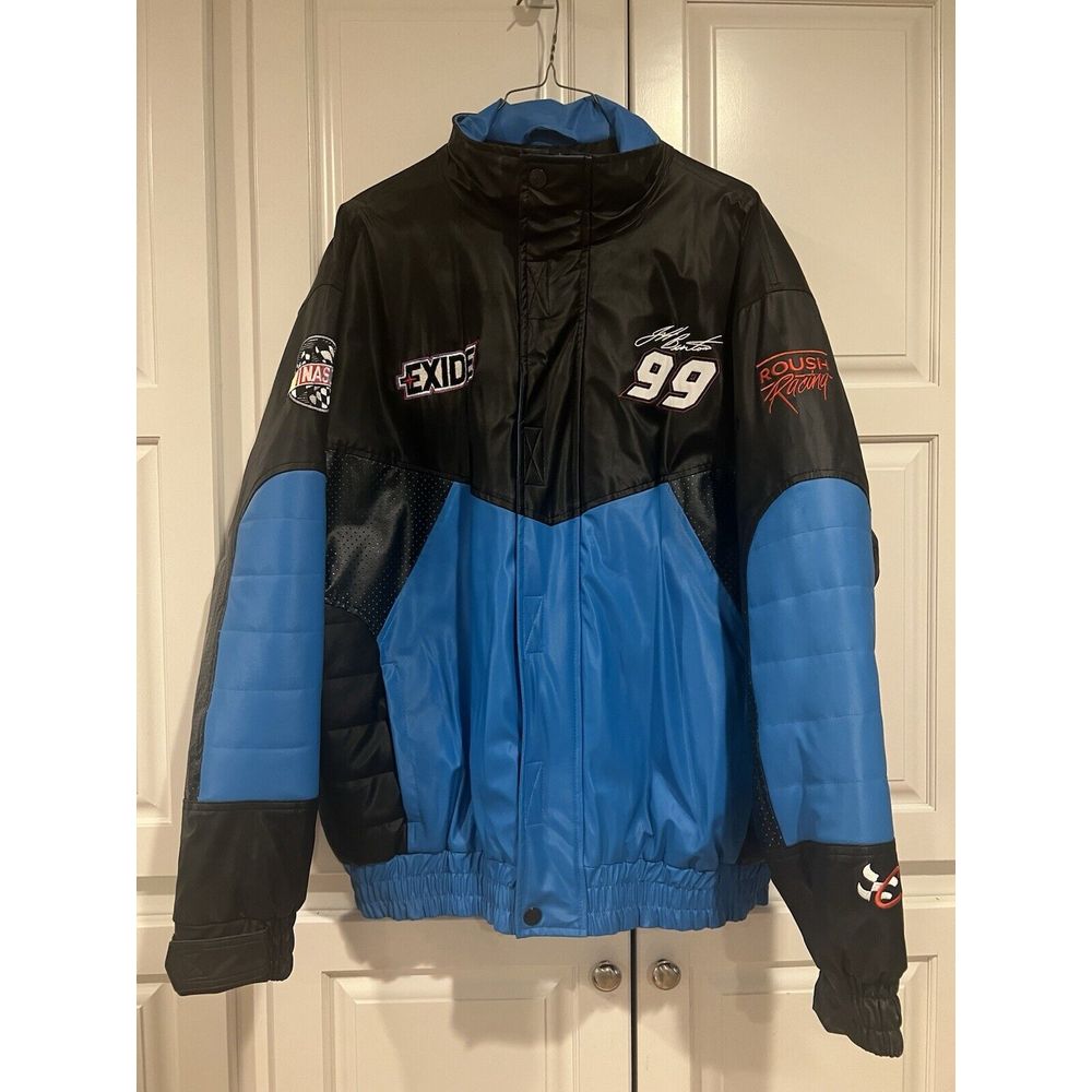 Jeff Burton Jacket Nwot Chase Authentic Nascar Men's Large Vintage 2000's